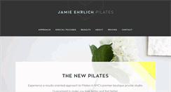 Desktop Screenshot of jamiepilates.com